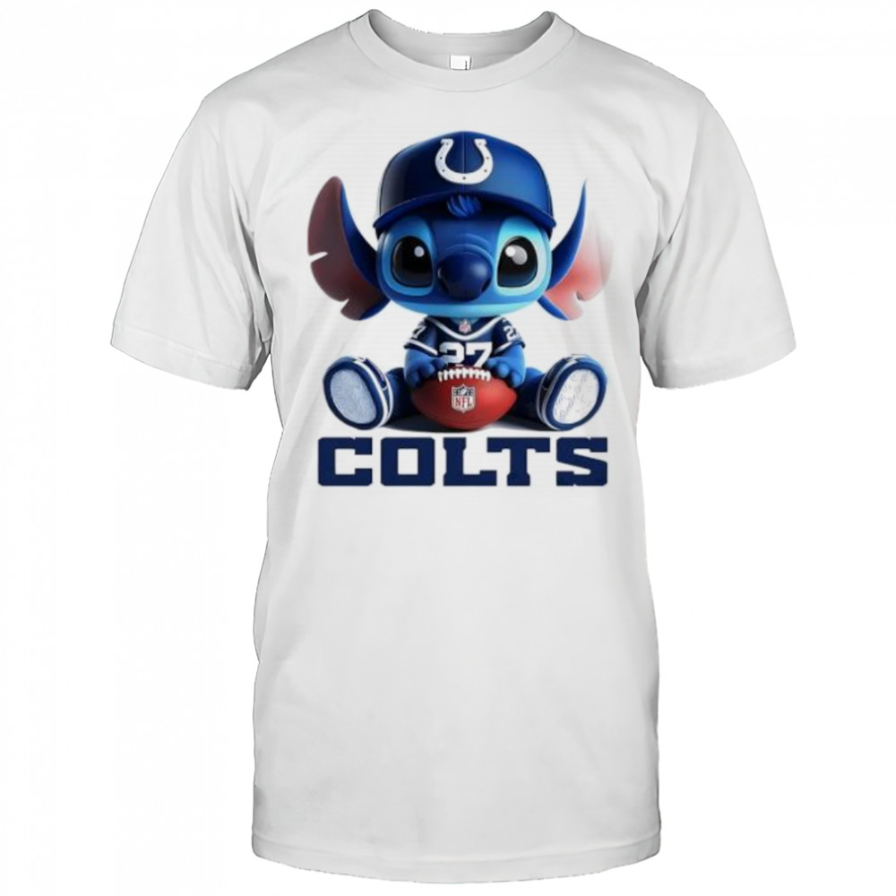 Indianapolis Colts NFL Stitch Cartoon Football shirt