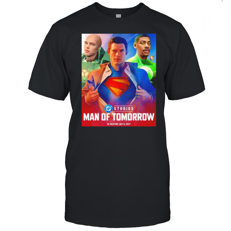 James Gunn Superman and Lex Luthor Man of Tomorrow DC universe shirt