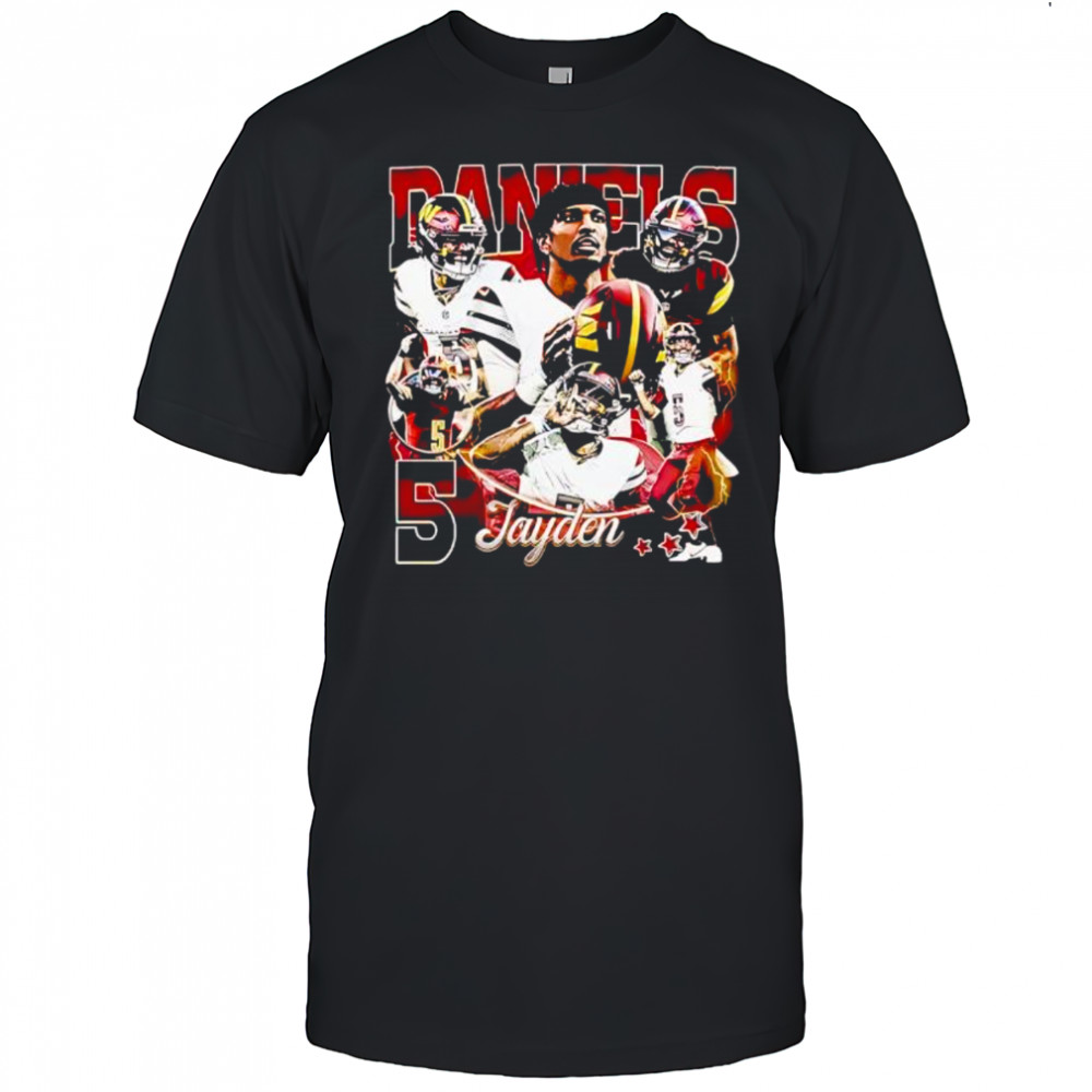 Jayden Daniels Washington Commanders Player Football shirt