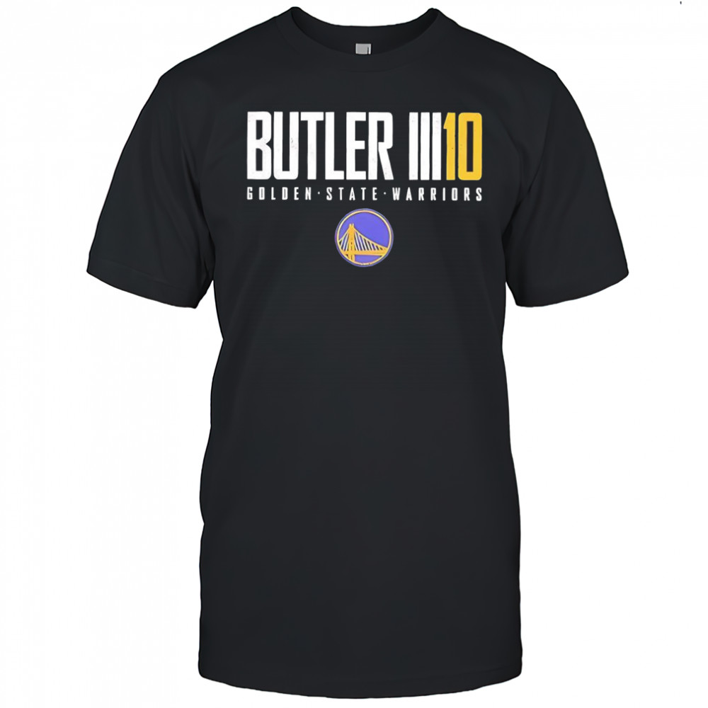 Jimmy Butler III 10 Golden State Warriors basketball shirt