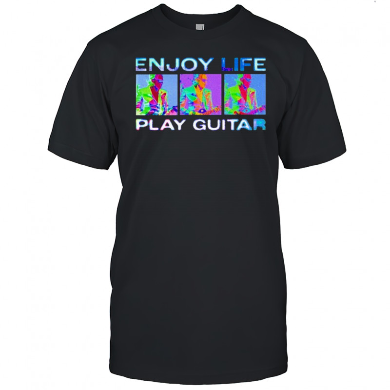 Joe Bonamassa Enjoy Life, Play Guitar T-shirt