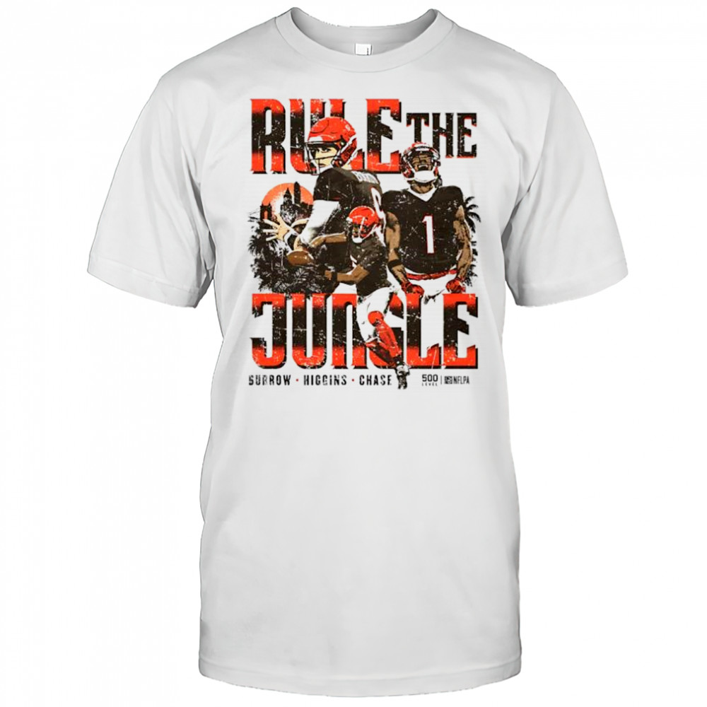 Joe Burrow Cincinnati Bengals rule the jungle shirt