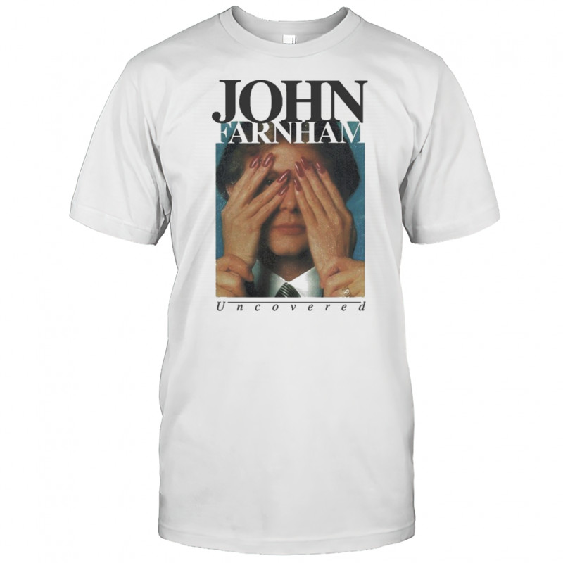John Farnham Uncovered 45th Anniversary 1980 2025 T-shirt