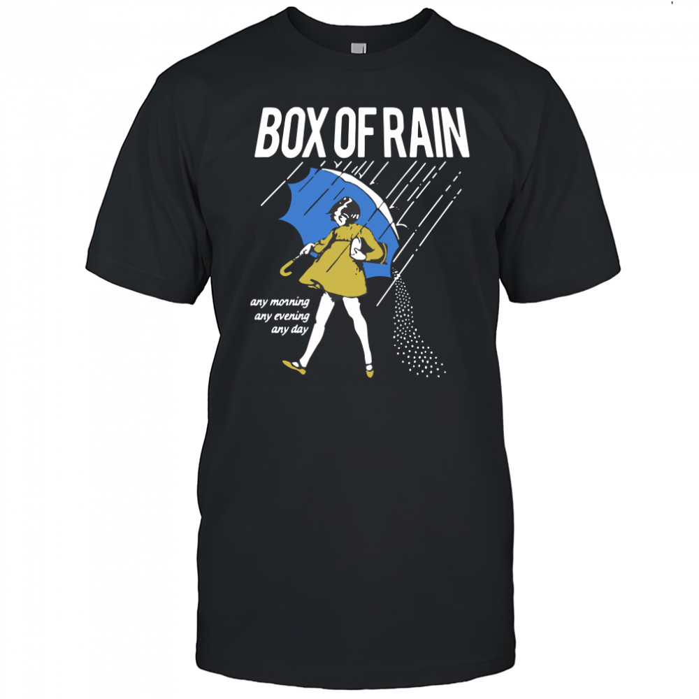 John Mayer box of rain shirt