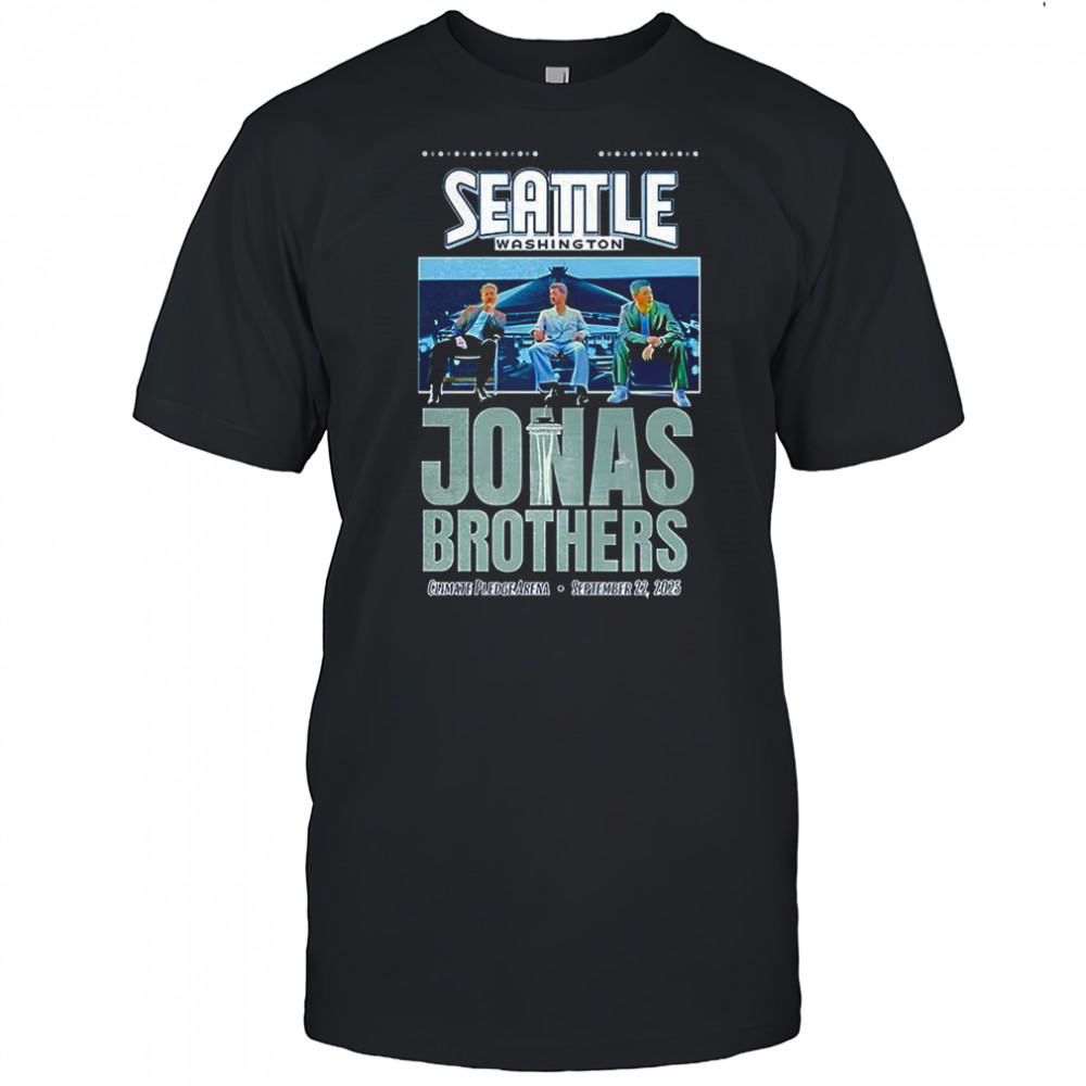 Jonas Brothers Seattle Washington climate pledge arena tour shirt