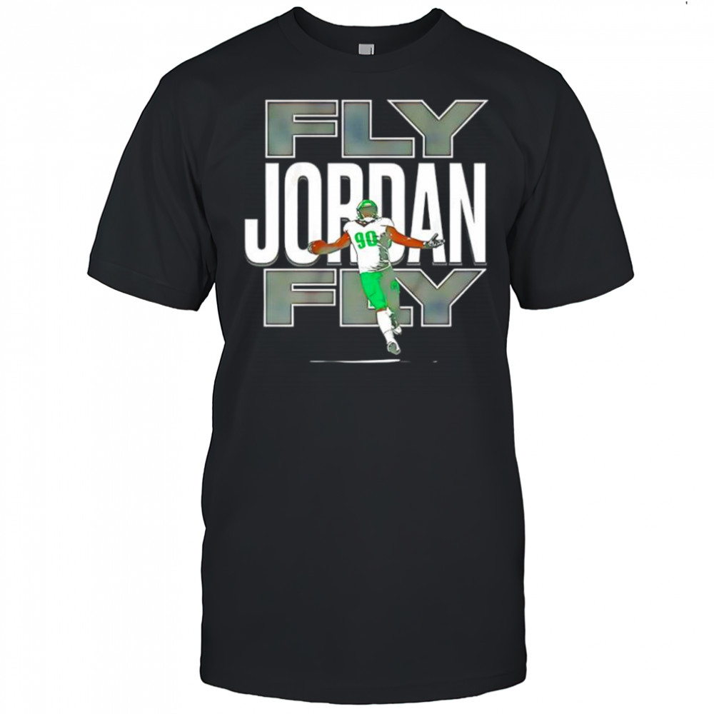 Jordan Davis Philadelphia Eagles Football NFL Fly shirt