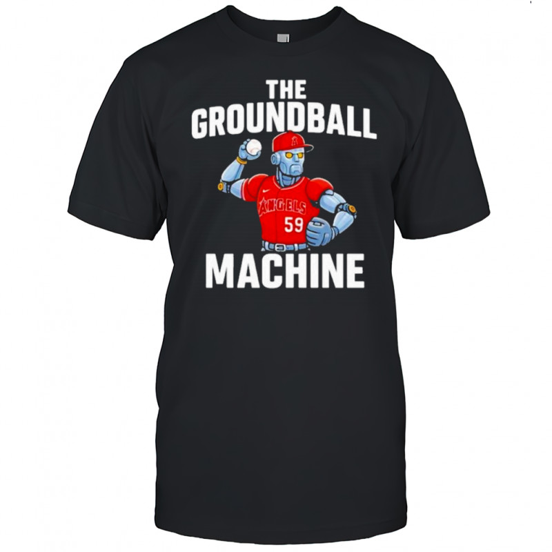 Jose Soriano The Ground Ball Machine Los Angeles Angels T-Shirt