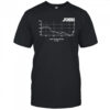 Josh Allen Buffalo Bills football win probability chart NFL 2025 shirt
