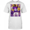 Justin Jefferson Minnesota Viking NFL player graphic shirt