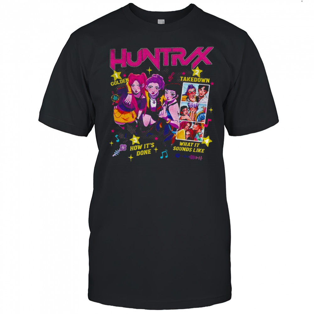 K-pop Huntrix Golden Kpop Demon Hunters Kpop Anime Lover shirt