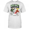 Kansas City Chiefs vs Philadelphia Eagles Super Bowl 2025 mascot shirt