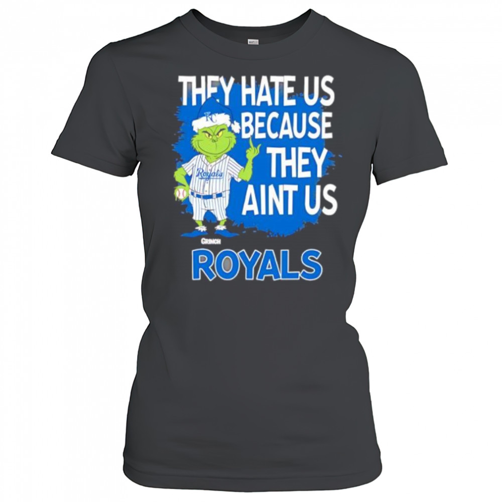 Kansas City Royals Grinch Christmas They Hate Us Ain’t Us shirt