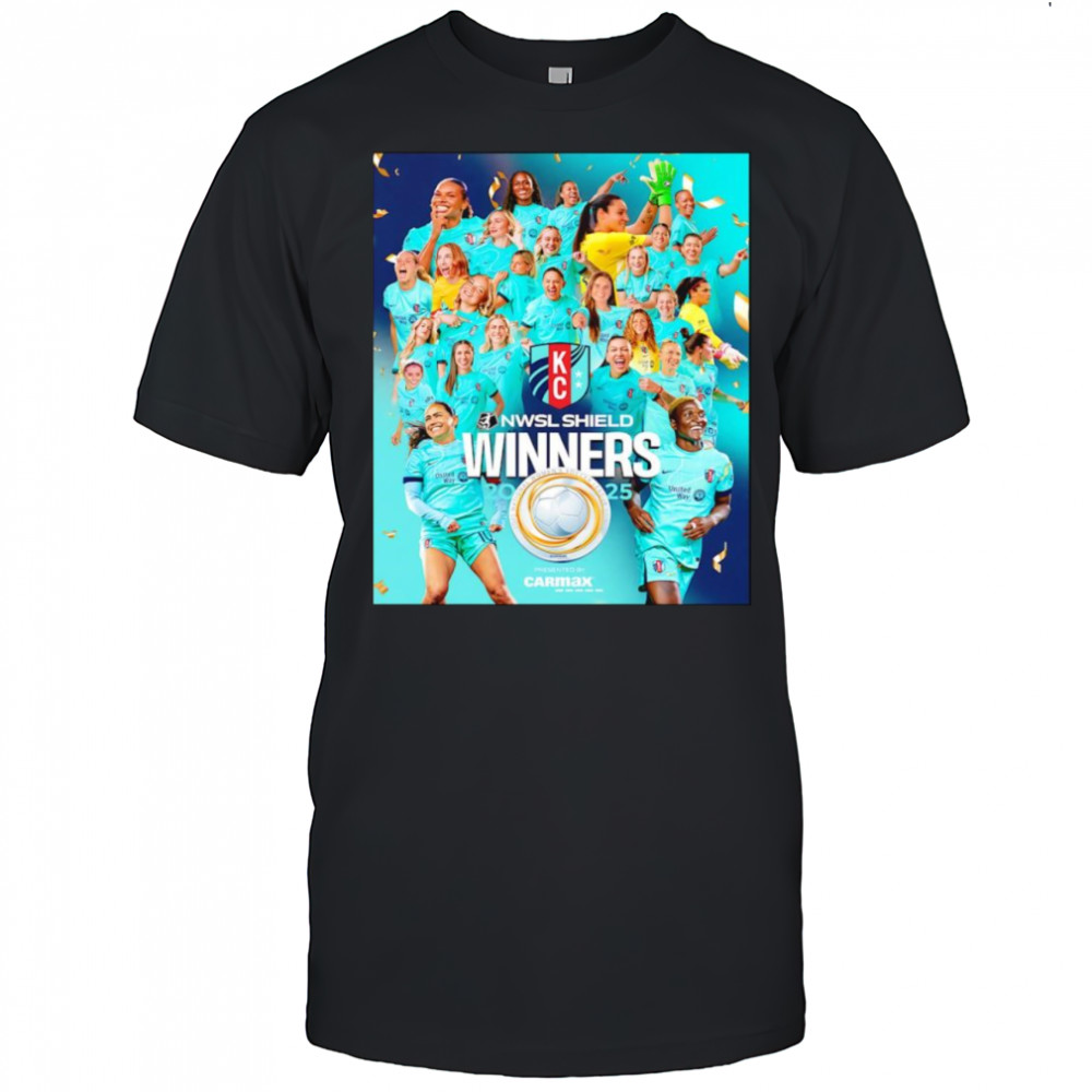 KC Current NWSL Shield winners 2025 shirt