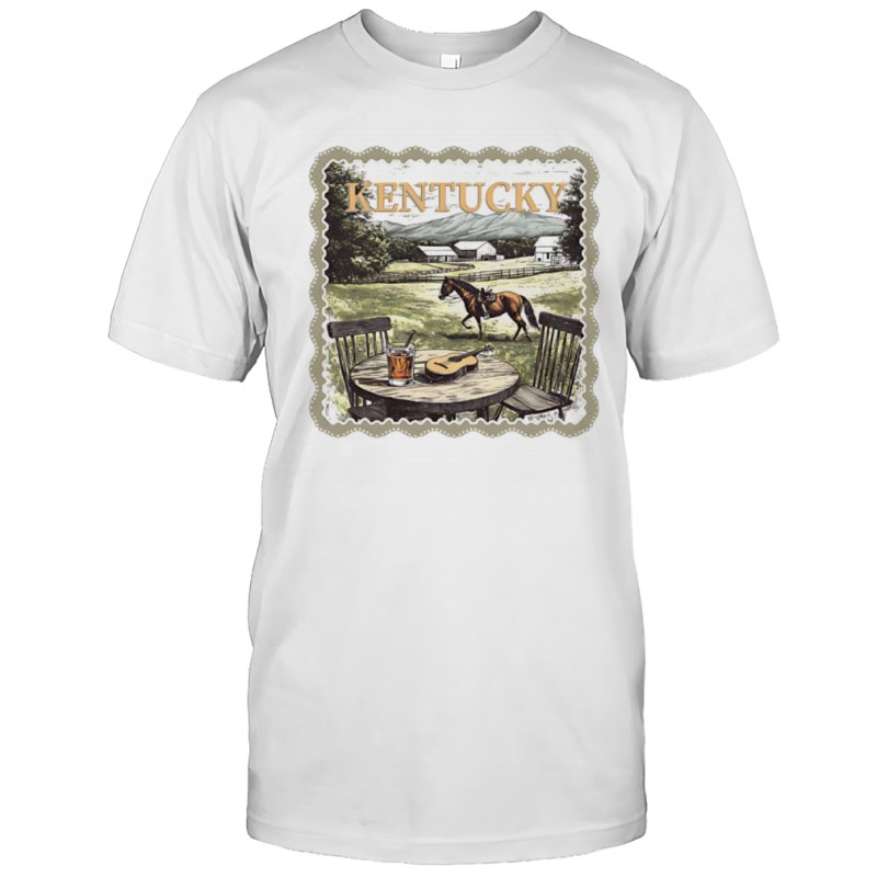 Kentucky Countryside Stamp shirt