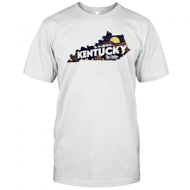 Kentucky Traditions map shirt