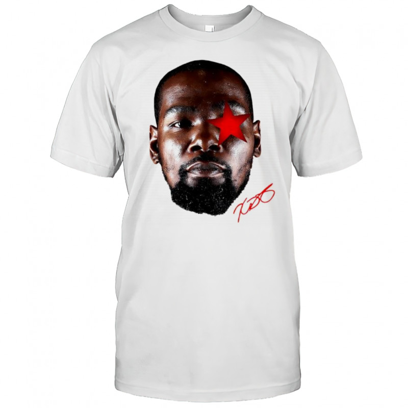 Kevin Durant star big head signature shirt
