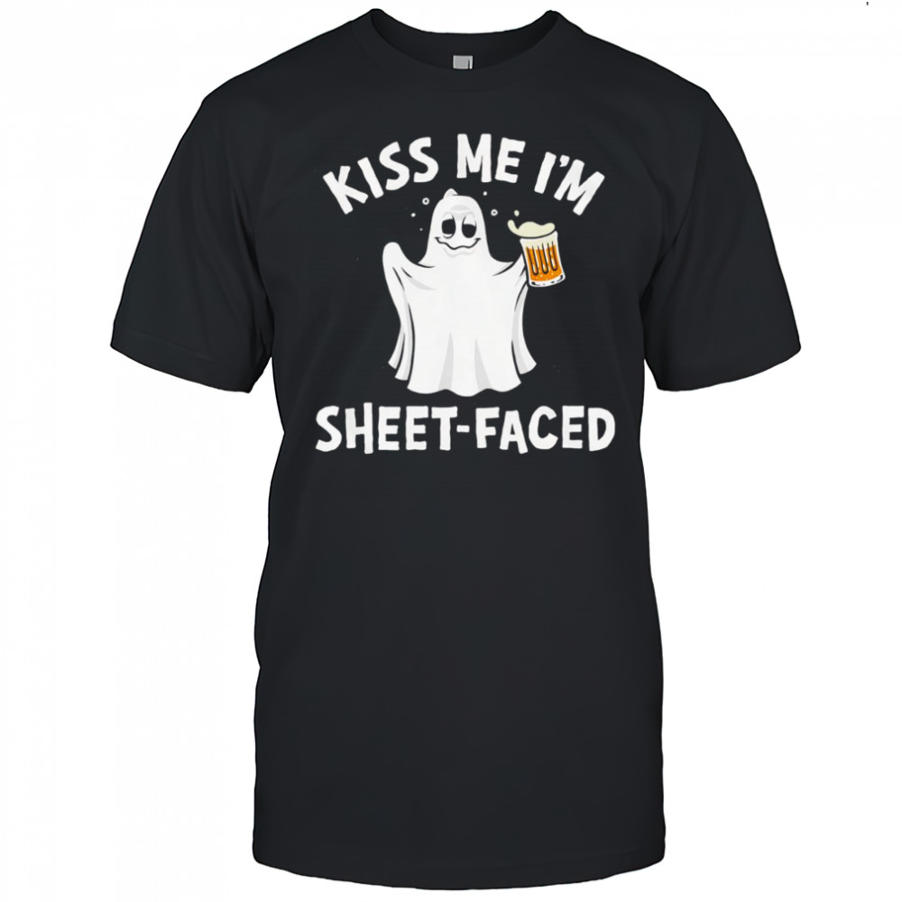 Kiss Me I’m Sheet-Faced Ghost shirt