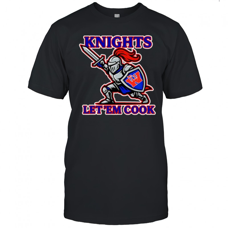 Knights Let Em Cook Knight Sword and Shield