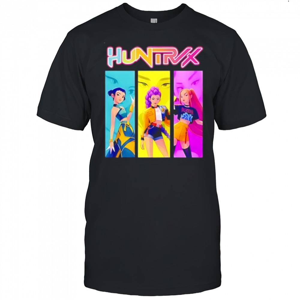 Kpop demon hunter huntrix girls movie shirt