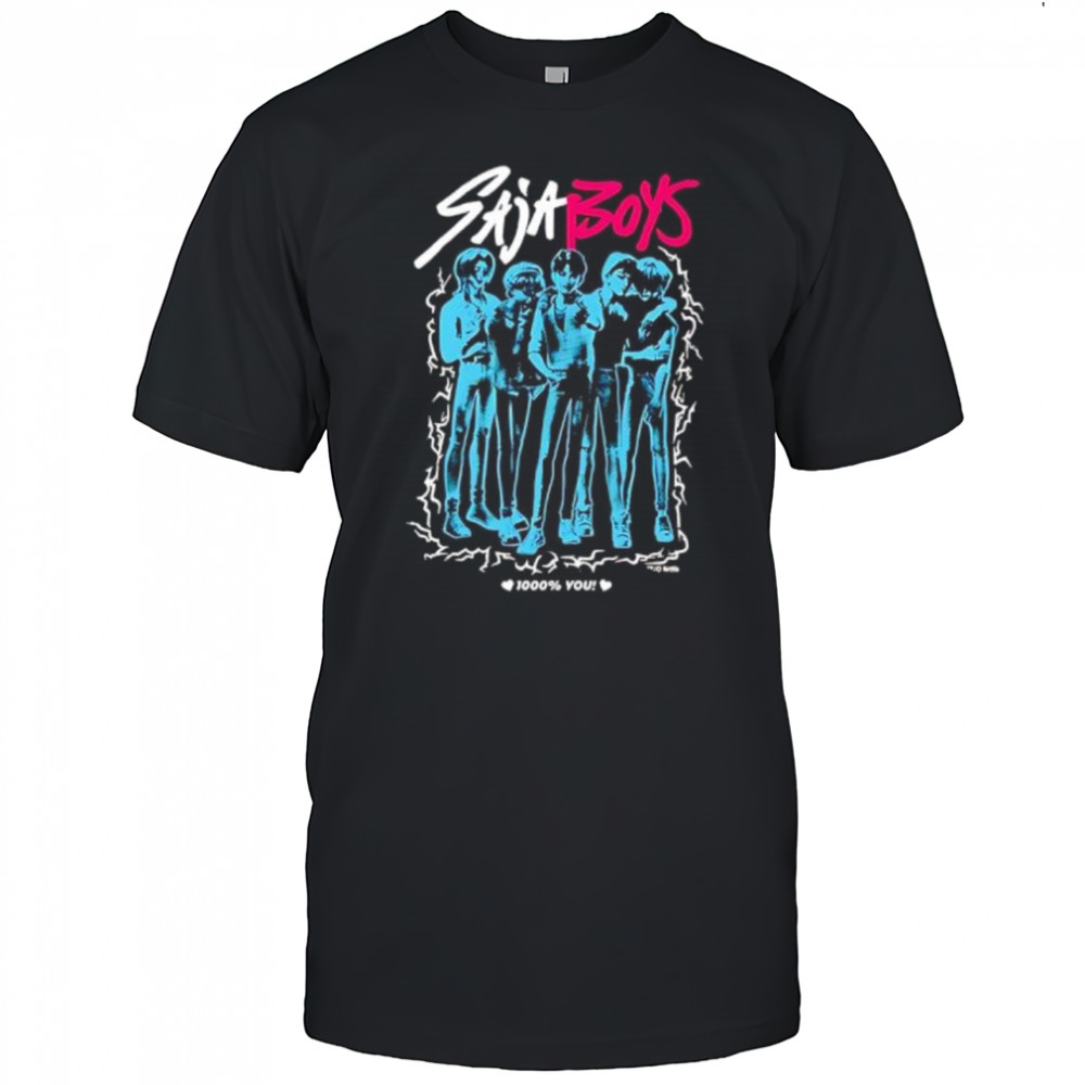 Kpop Demon Hunters Saja Boys Tie Dye shirt