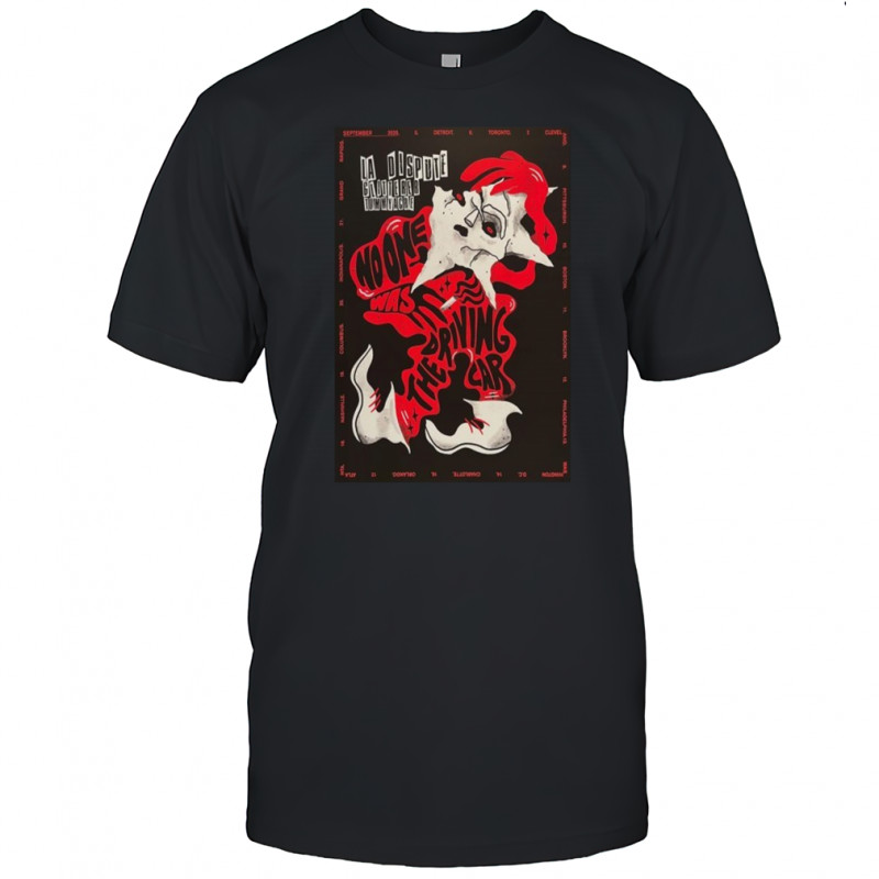 La Dispute & Glitterer & Tummyache September 2025 T-shirt