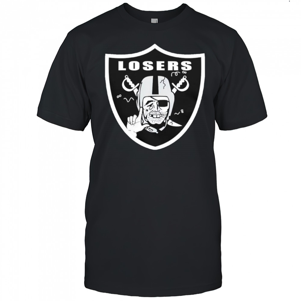 Las Vegas Raiders Losers logo shirt
