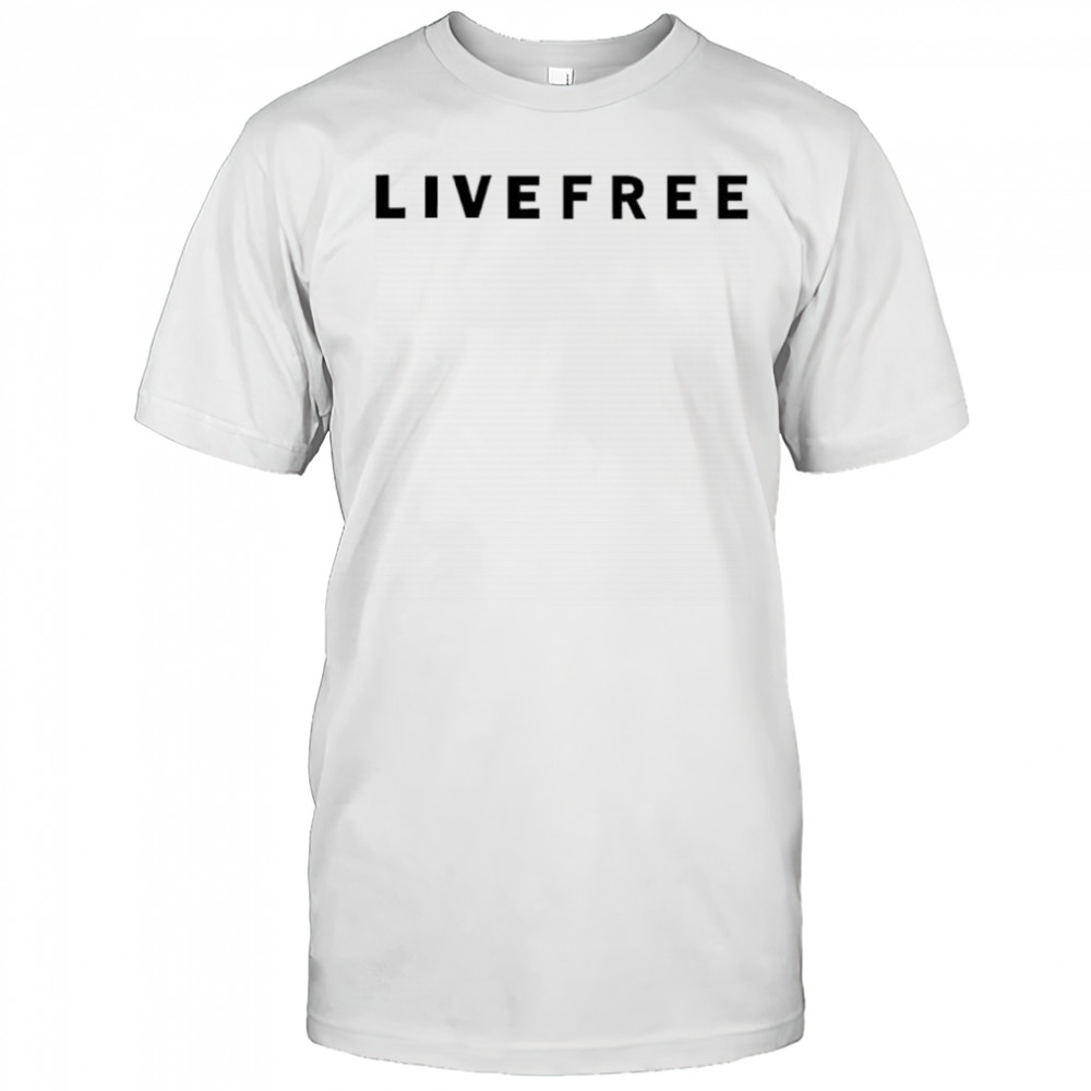 Live Free retro shirt