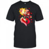 Loona and Octavia Helluva Boss Characters Anime Cartoon Selfie Graphic shirt