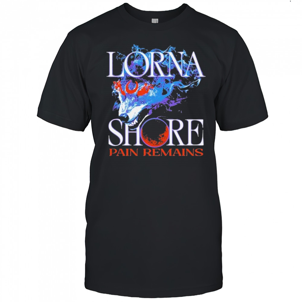 Lorna Shore Wolf Pain Remains T-shirt