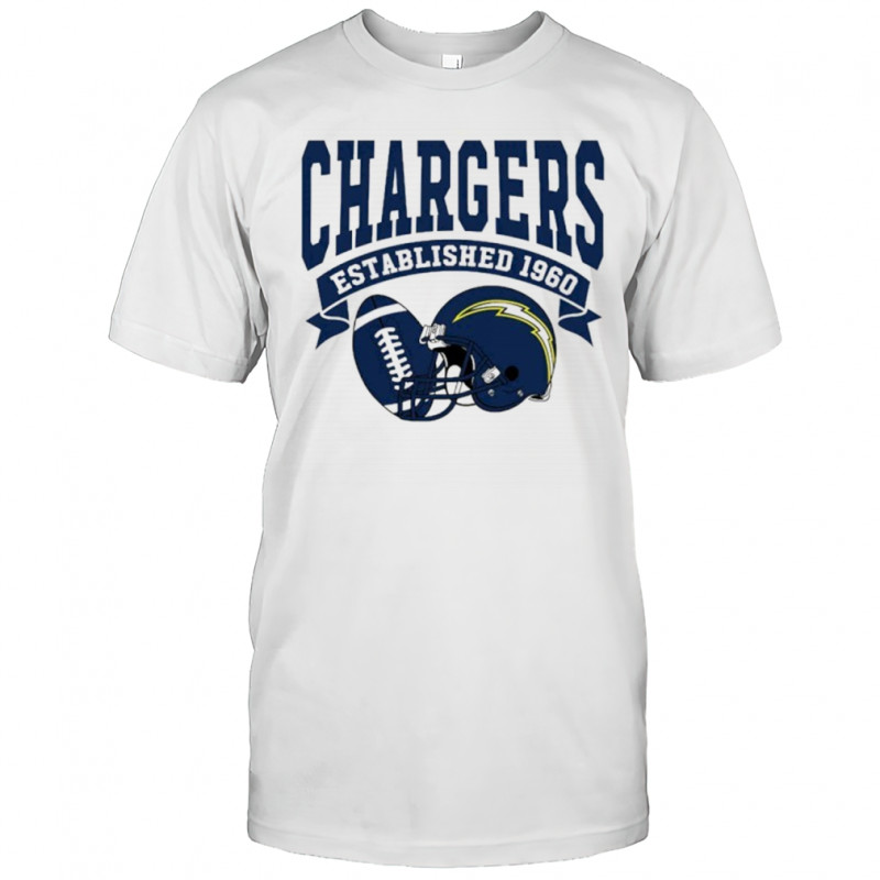 Los Angeles Chargers Football Established 1960 gift for fans shirt