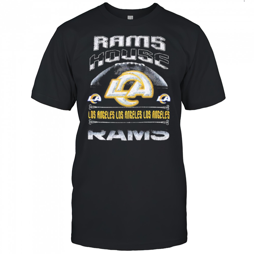 Los Angeles Rams house logo baseball shirt