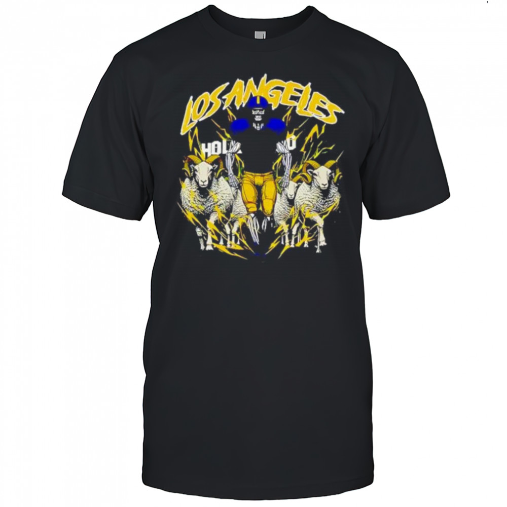 Los Angeles Rams Skeleton Football Player Hollywood shirt