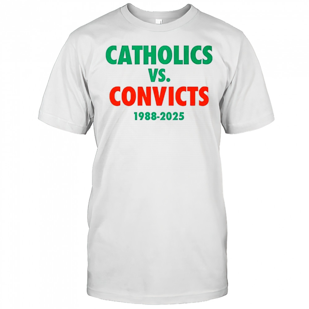 Lou Holtz Catholics vs Convicts shirt