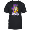 LSU in my veins Jesus in my heart mascot shirt