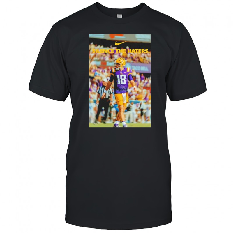 LSU Tigers silence the haters shirt
