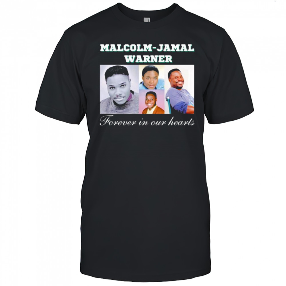 Malcolm Jamal Warner forever in our hearts graphic shirt