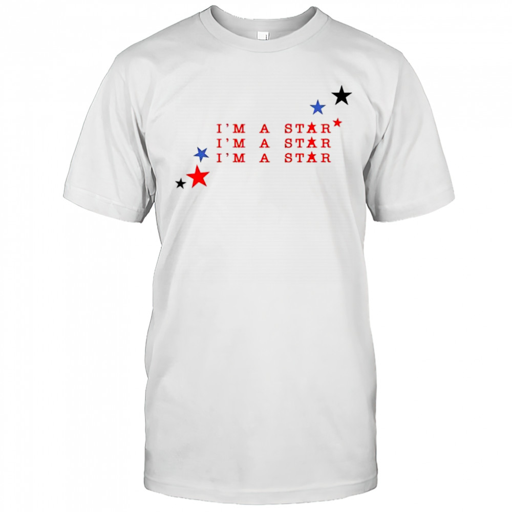 Marina wearing I’m a star shirt