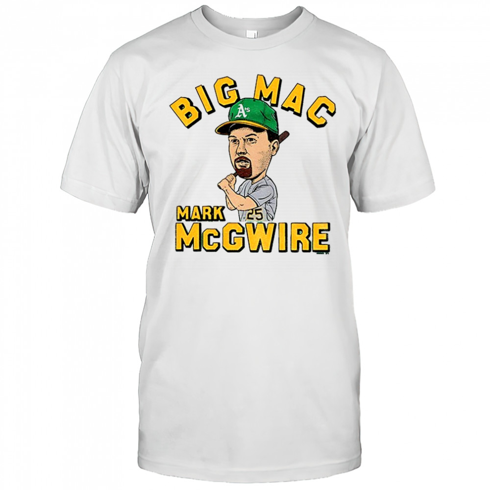 Mark McGwire Oakland Athletics Baseball MLB 2025 Big Mac shirt