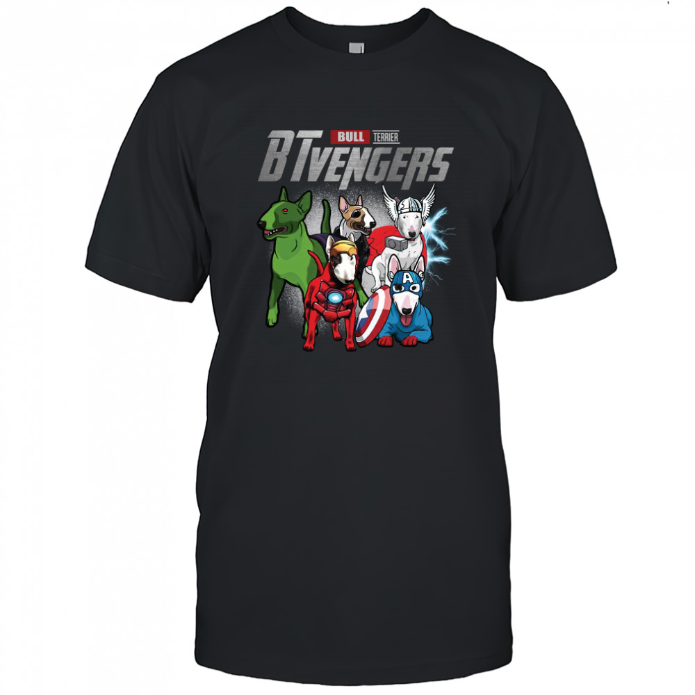 Marvel Avengers Bull Terrier Avengers T Shirt