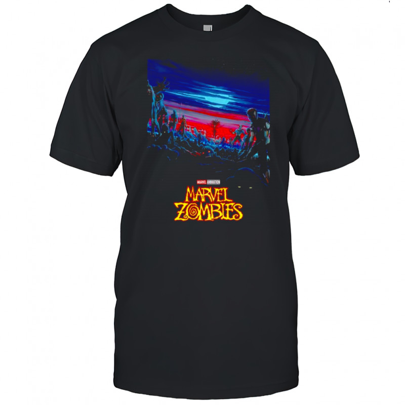 Marvel Zombies animation 2025 graphic shirt