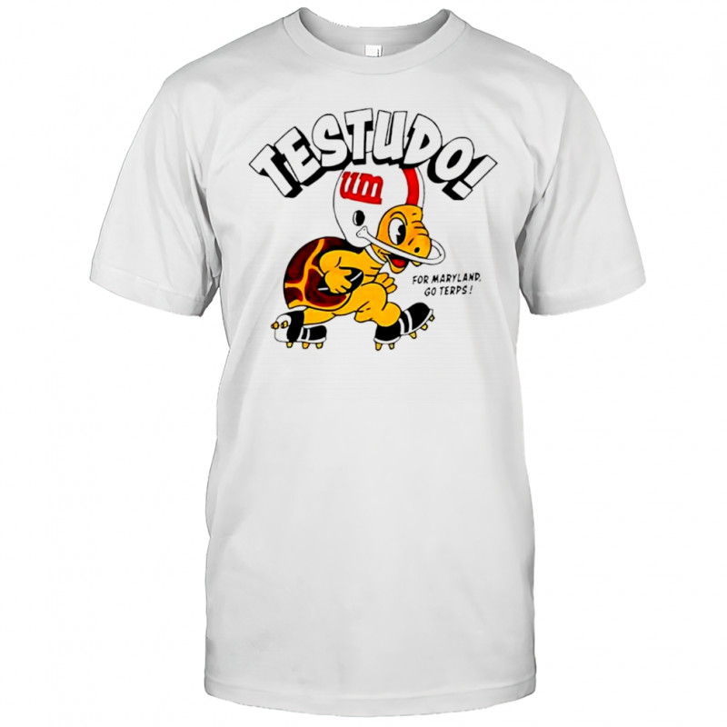 Maryland Testudo for maryland go terps shirt