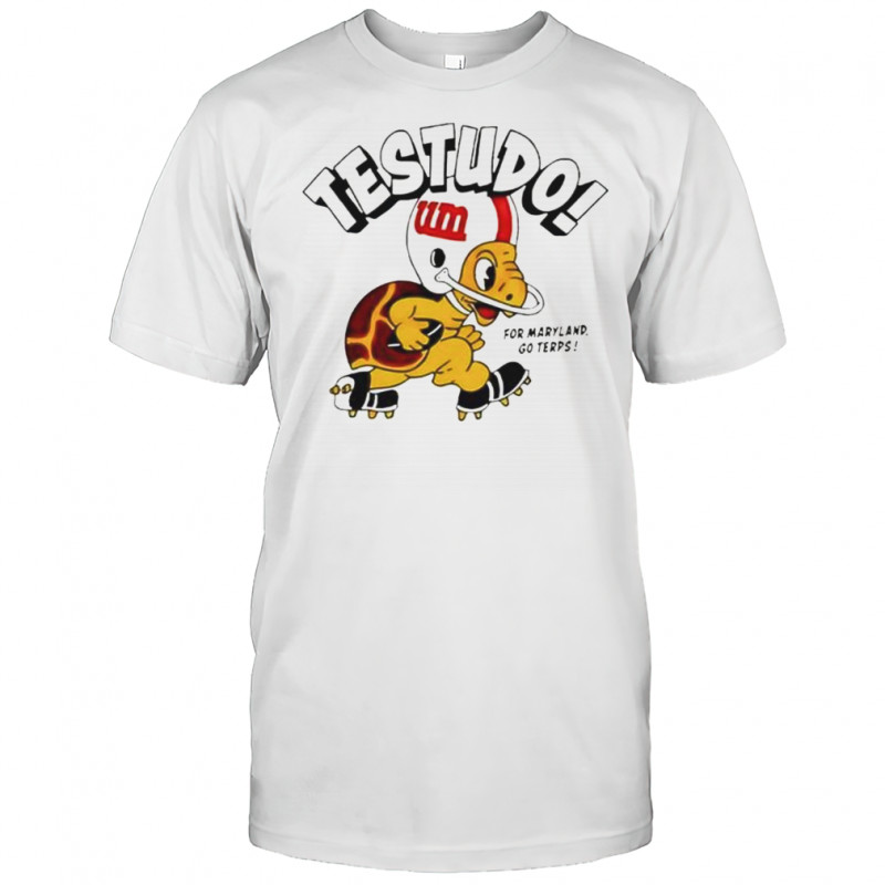 Maryland Testudo For Maryland Go Terps T-Shirt