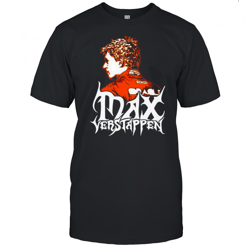 Max Verstappen F1 Retro Rock shirt