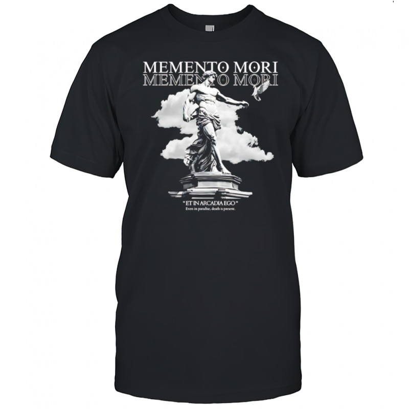 Memento Mori Et In Arcadia Ego Even in paradise, death is present Statue shirt