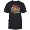 Merica Metal hamburger cigarettes cowboy graphic shirt