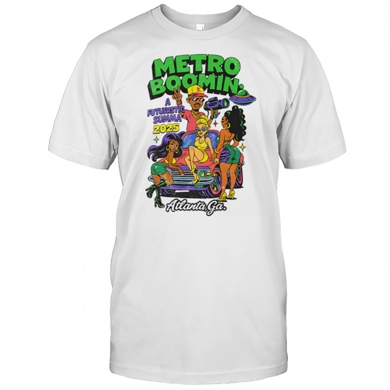 Metro Boomin a futuristic Summa 2025 shirt