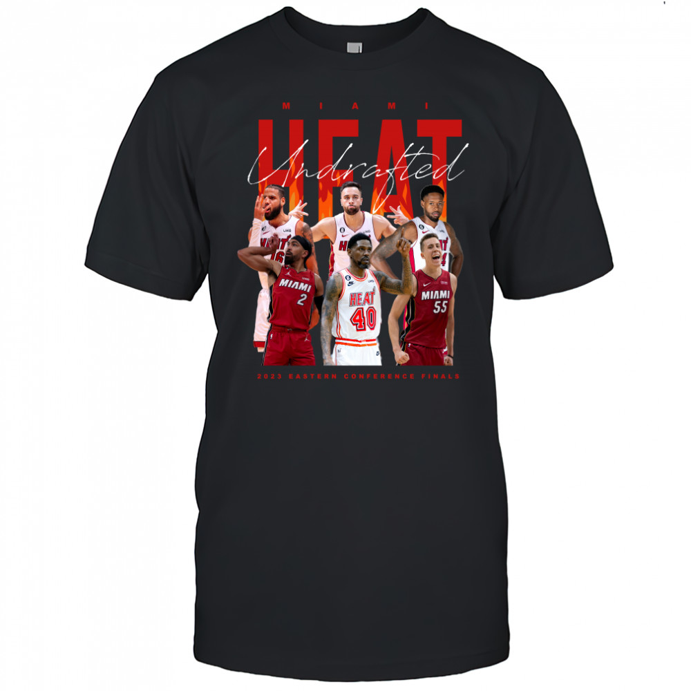 Miami Heat Undrafted 2023 Eastern Conference Finals Shirt