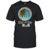 Miami Sports Hurricanes Saturdays On Dolphins Sundays Football Helmets Skyline T-Shirt
