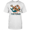 Miami Tritons dolphins pro football Little Mermaid triton ariel shirt