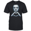 Michael Myers creepy heart hands Halloween character shirt